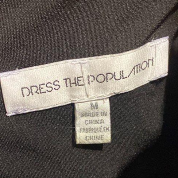 Dress The Population - Multi color sequins party dress - medium - Picture 5 of 5